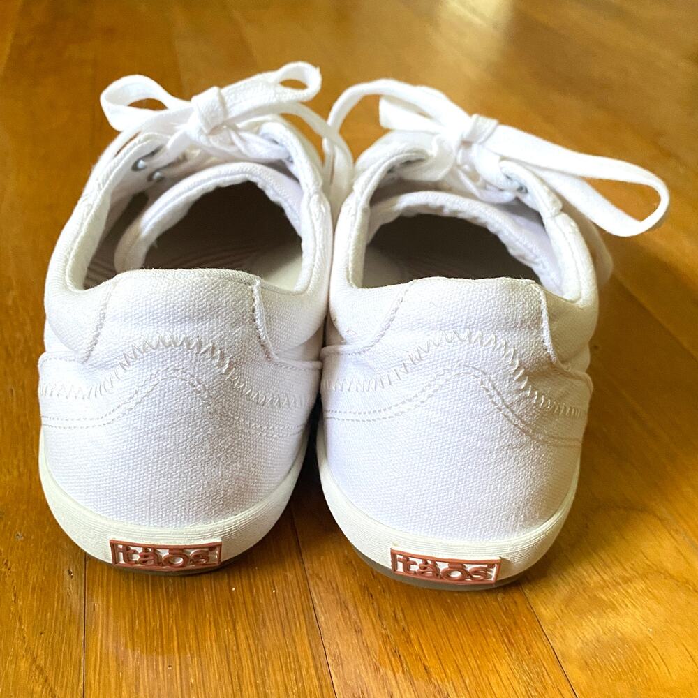 Taos White Star Sneakers Size 9.5W - Picture 4 of 7